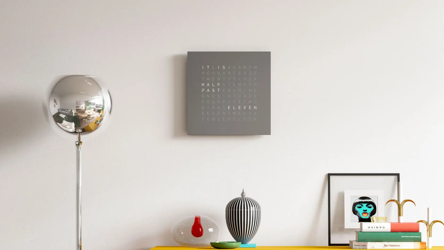 QLOCKTWO EARTH 45 - The most personal time display - CLASSIC